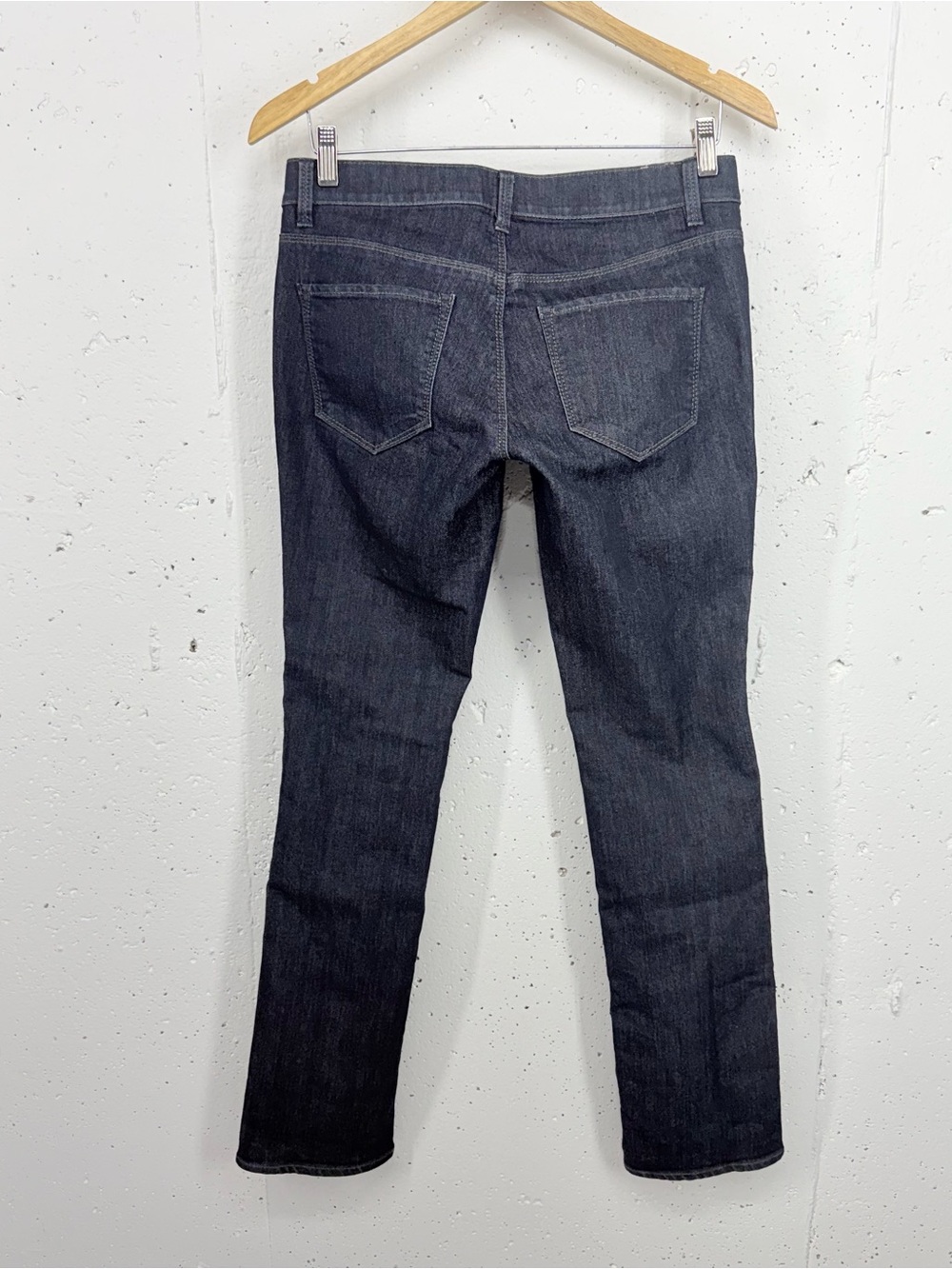 Ann Taylor Women’s size 4 Modern Fit Slim Straight Dark Wash Jeans - Picture 5 of 11